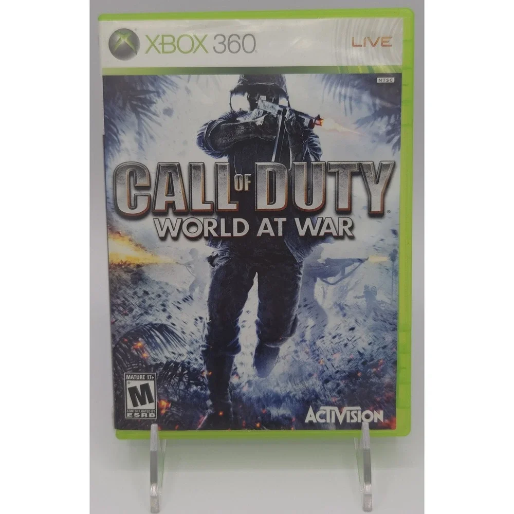 Call of Duty World at War - Xbox 360 - Authentic CIB w/ Manual - Tested